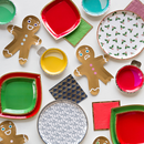 Holly Jollity Holly Print Dinner Plates from Jollity & Co