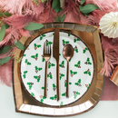 Holly Jollity Holly Print Dinner Plates from Jollity & Co