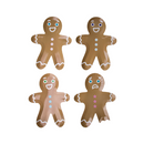 Holly Jollity Gingerbread Men Dinner Plates from Jollity & Co