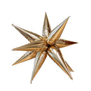 Gold Starburst Cluster Balloon (40 Inches)
