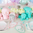 Pastel Skull Dinner Plates