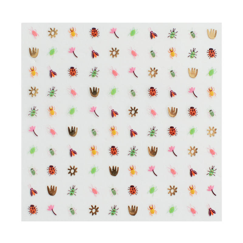 Backyard Bugs Nail Stickers, Daydream Society