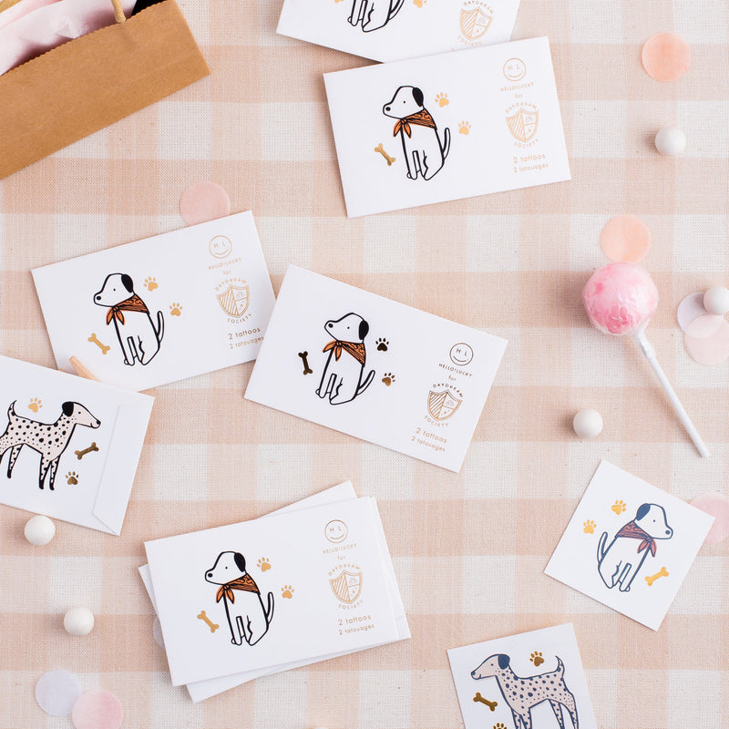 Bow Wow Temporary Tattoos, Daydream Society