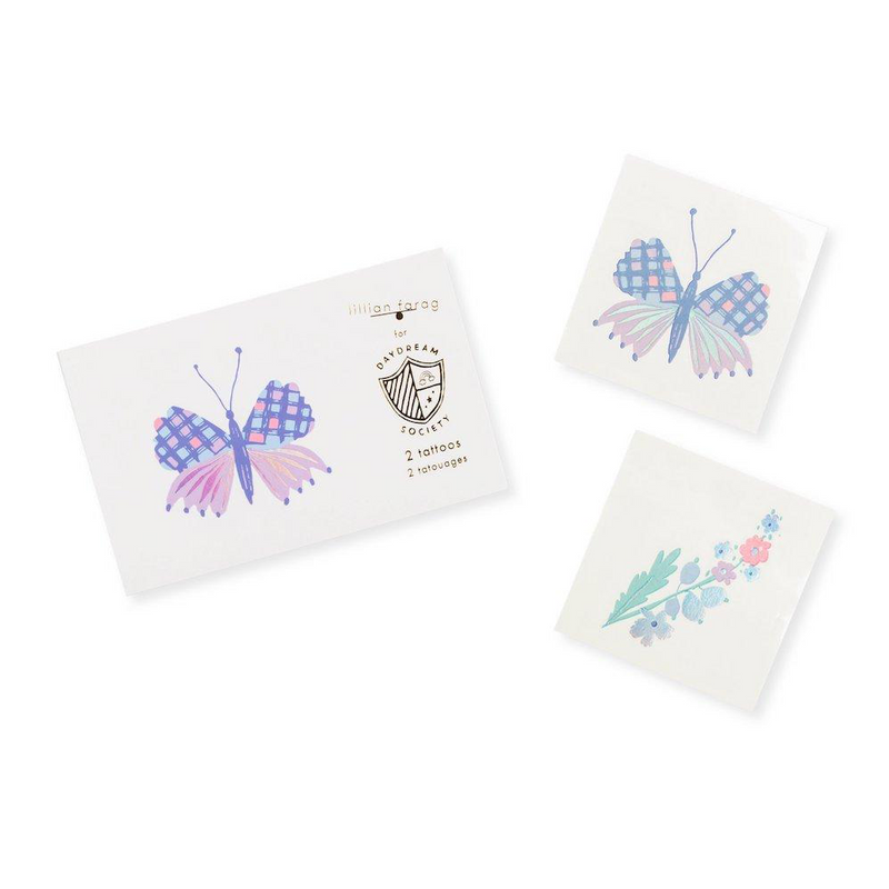 flutter temporary tattoos from daydream society