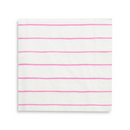 Cerise Frenchie Striped Large Napkins from Daydream Society