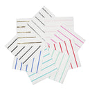 Ink Frenchie Striped Petite Napkins