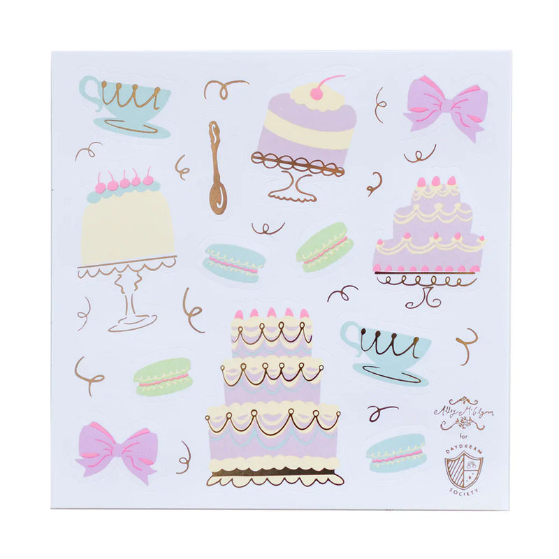 Let Them Eat Cake Sticker Set