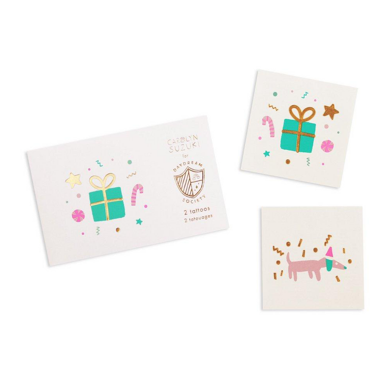 Merry + Bright Temporary Tattoos from Daydream Society