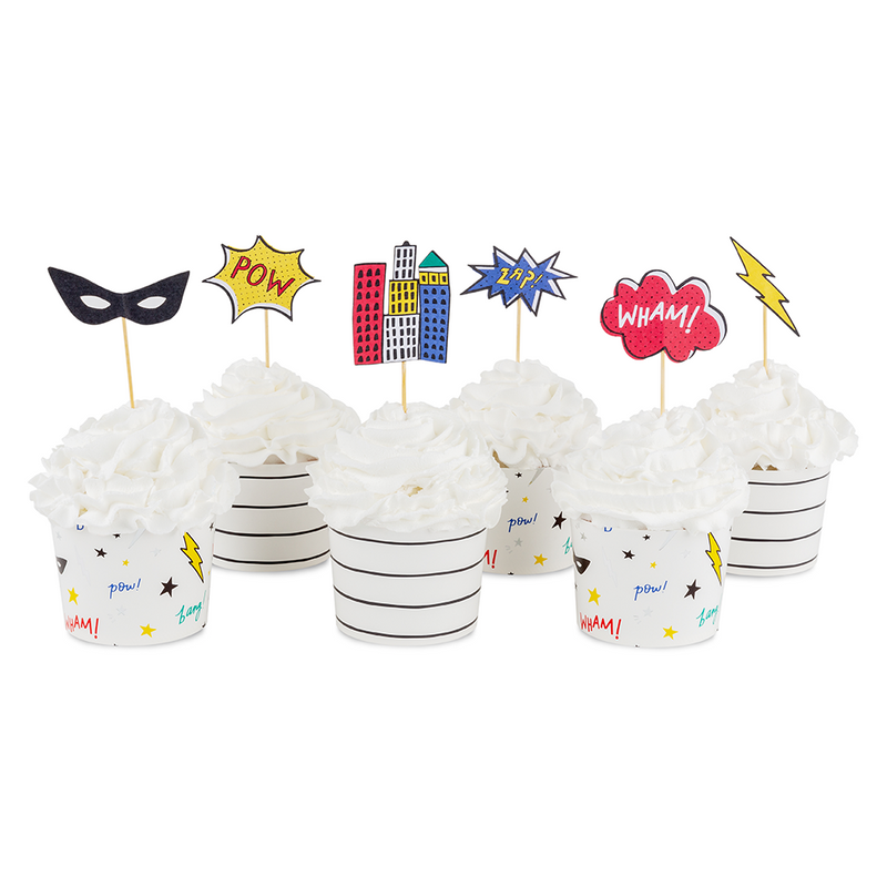 Superhero Cupcake Decorating Set, Daydream Society