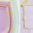 Posh Lilac You Lots Dinner Plates from Jollity & Co