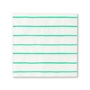 Clover Frenchie Striped Large Napkins, Daydream Society