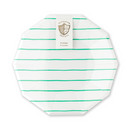 Clover Frenchie Striped Large Plates, Daydream Society