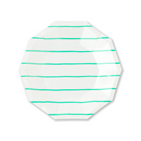 Clover Frenchie Striped Small Plates, Daydream Society