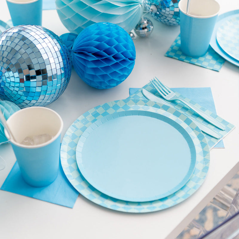 Check It! Out of the Blue Dinner Plates