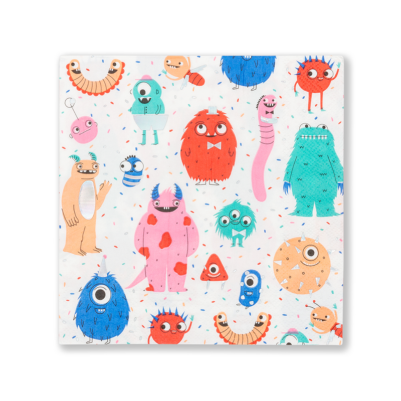 Little Monsters Large Napkins, Daydream Society