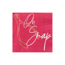 Gather "Oh Snap" Cocktail Napkins from Jollity & Co