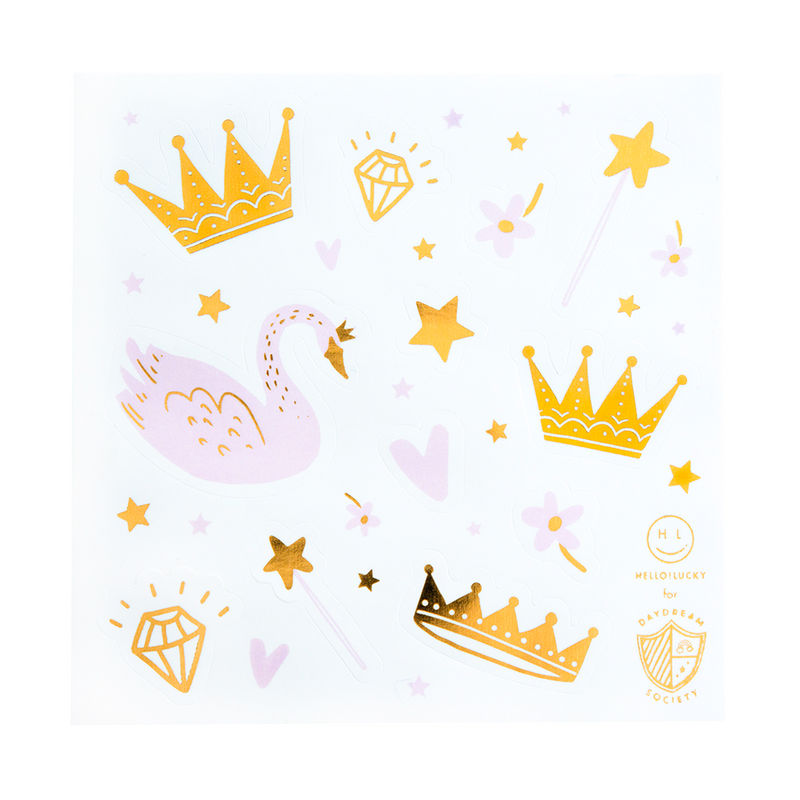 sweet princess sticker set by daydream society