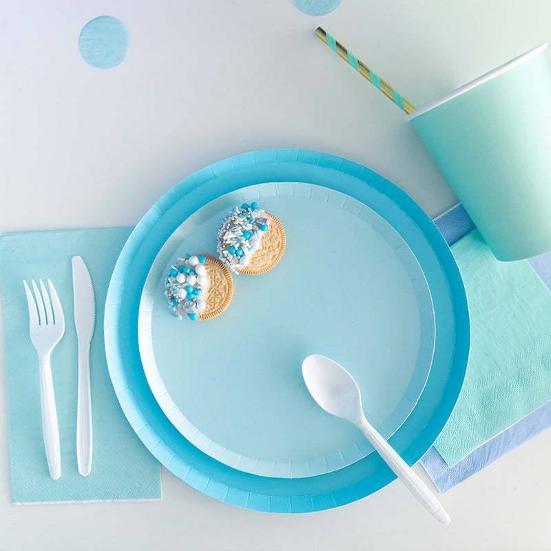 Shade Collection Cerulean Dinner Plates