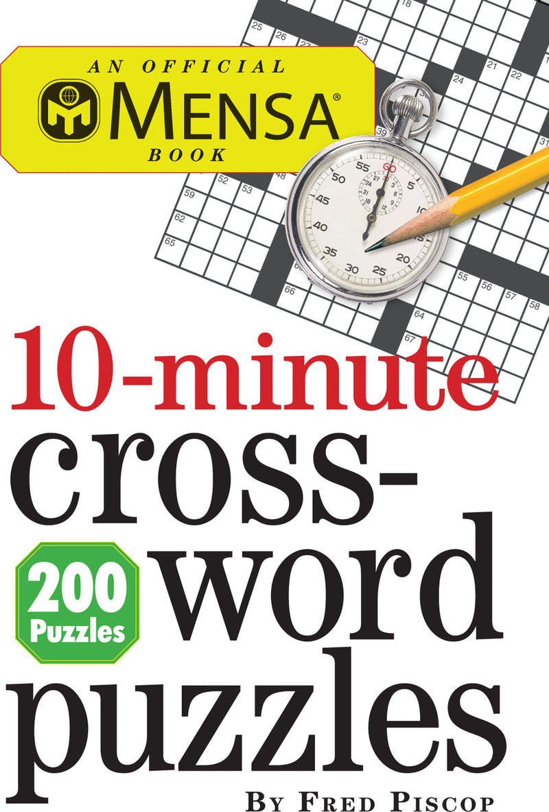 Mensa 10-Minute Crossword Puzzles