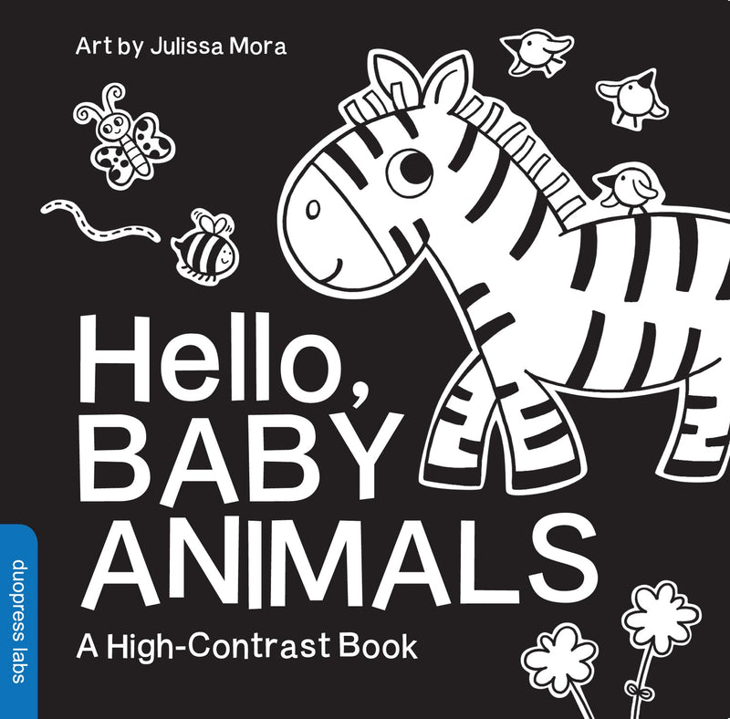 Hello, Baby Animals: A High-Contrast Book