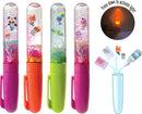 Swirly Worlds Pdq Assortment Diy Light-up Glitter Wand Pen Collectibles
