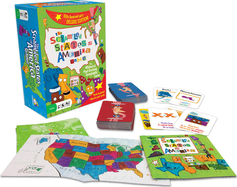 The Scrambled States Of America Game - Deluxe Edition