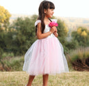 Sequins Princess Dress Silver