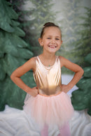 Ballet Tutu Dress Gold (Size 5-6)
