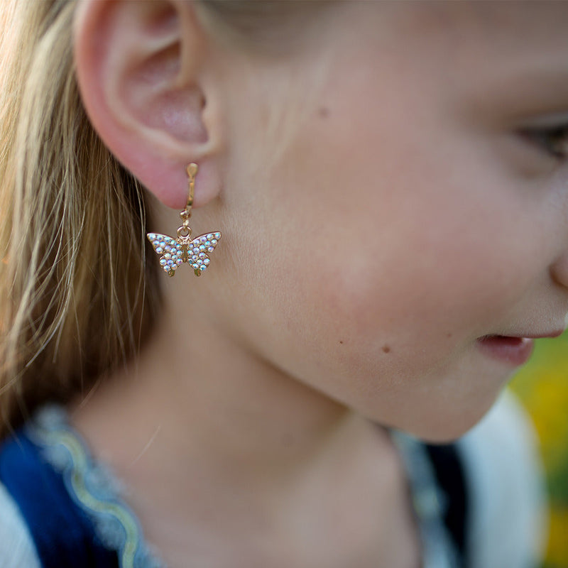 Boutique Butterfly Clip On Earrings