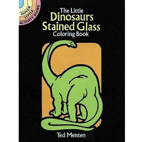 The Little Dinosaurs Stained Glass Coloring Book