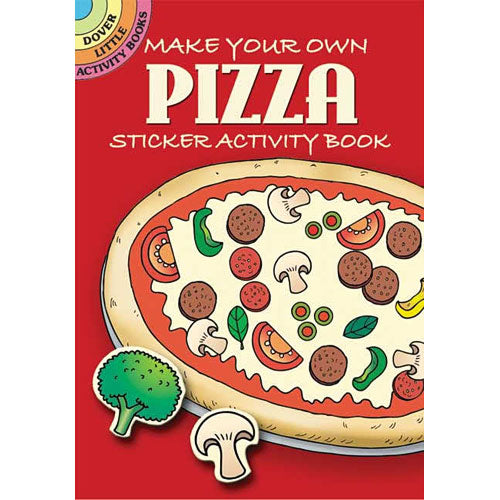 Make Your Own Pizza Sticker Activity Book