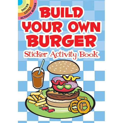 Build Your Own Burger Sticker Activity Book