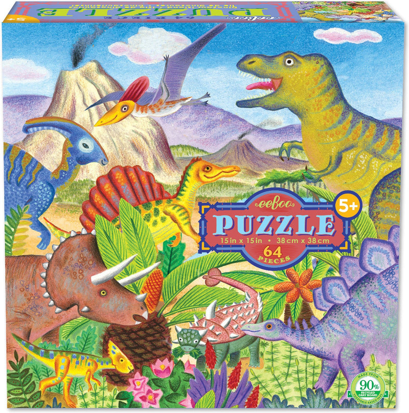 Dinosaur Island 64 Piece Puzzle