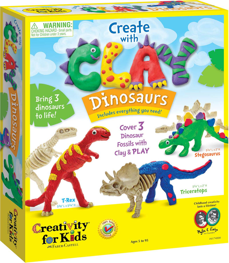 Create with Clay Dinosaurs