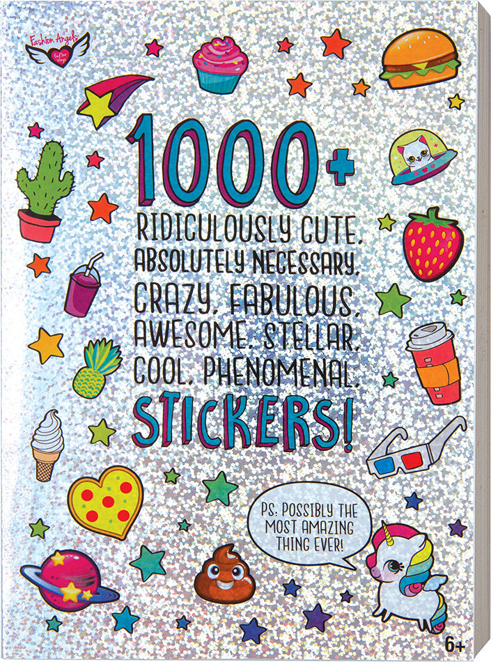 1000+ Ridiculously Cute Stickers Book: Series 1