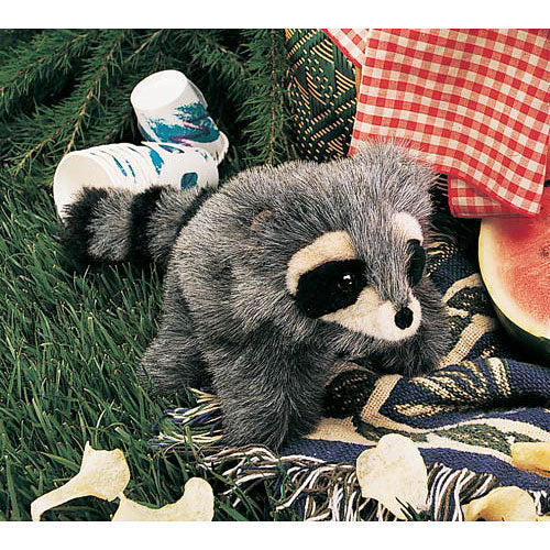 Raccoon, Baby Hand Puppet