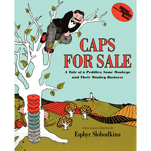 Caps for Sale Board Book: A Tale of a Peddler, Some Monkeys and Their Monkey Business