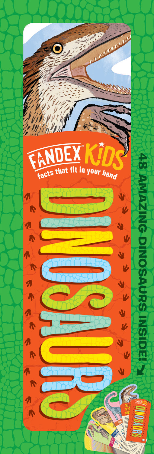 Fandex Kids: Dinosaurs: Facts That Fit in Your Hand: 48 Amazing Dinosaurs Inside!