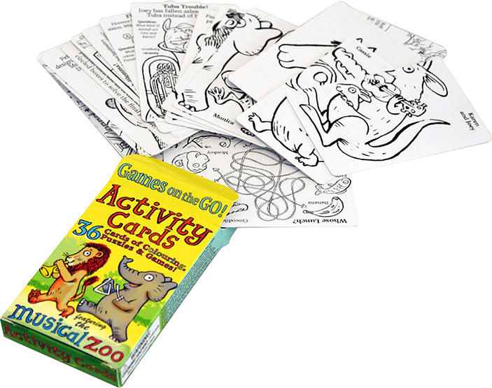 Musical Zoo Activity Cards