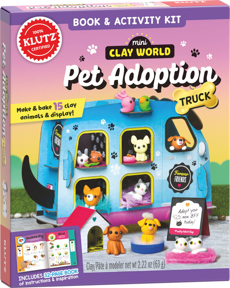 Mini Clay World Pet Adoption Truck