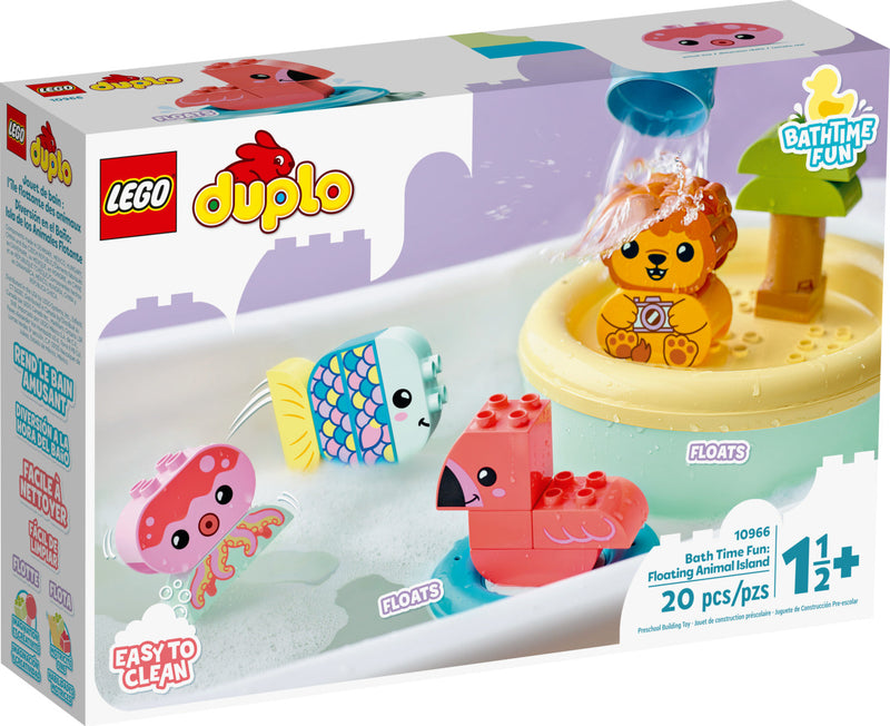 LEGO DUPLO: Bath Time Fun: Floating Animal Island