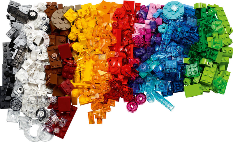 LEGO Classic: Creative Transparent Bricks