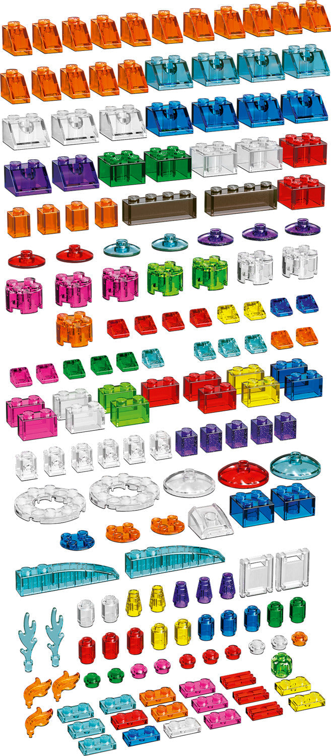 LEGO Classic: Creative Transparent Bricks