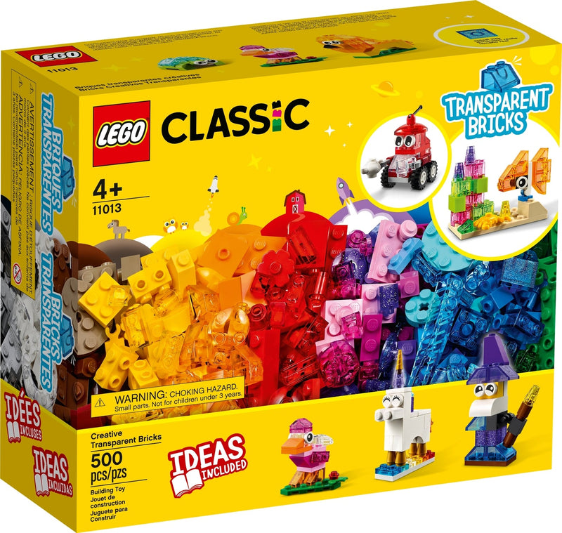 LEGO Classic: Creative Transparent Bricks