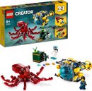 LEGO Creator 3in1 Sunken Treasure Mission Set