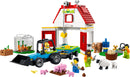LEGO City Farm Barn & Farm Animals Toy Set