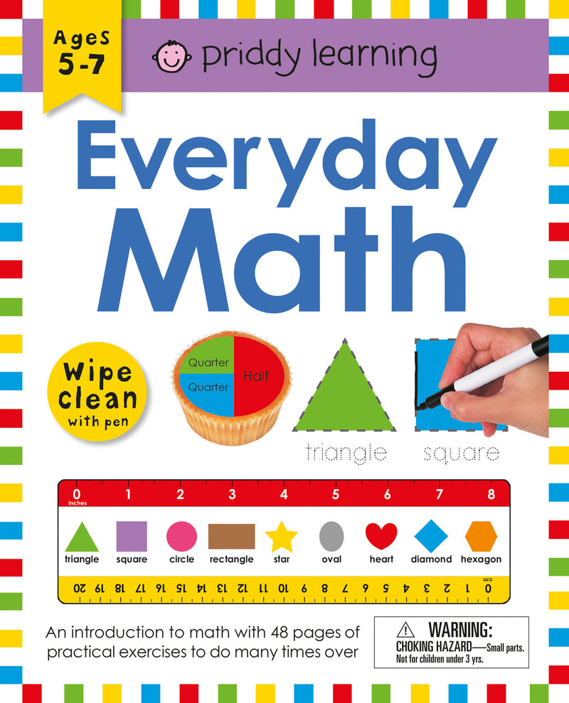 Wipe Clean Workbook: Everyday Math (enclosed spiral binding): Ages 5-7; wipe-clean with pen