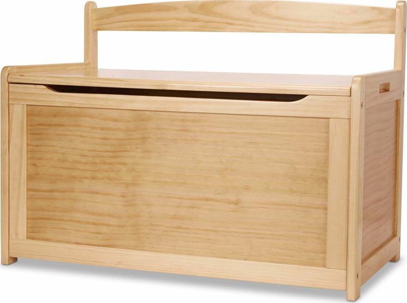 Wooden Toy Chest - Honey