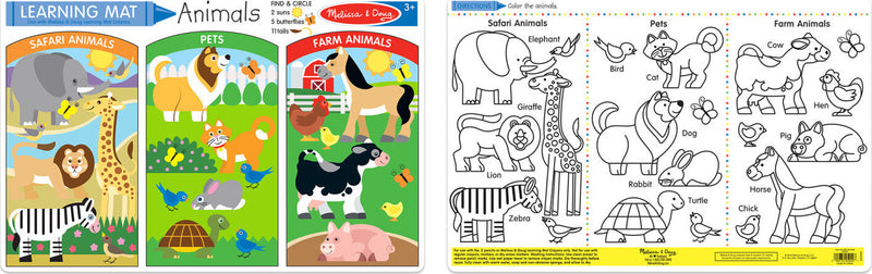 Animals Write-A-Mat (Bundle Of 6)