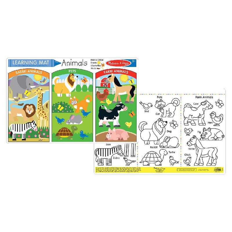 Animals Write-A-Mat (Bundle Of 6)